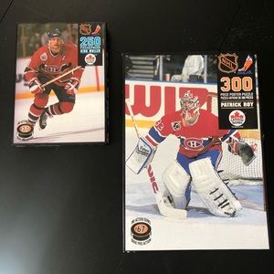 Two hockey puzzles